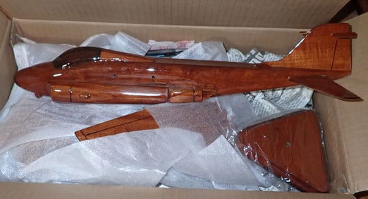 Wooden Airplane Model