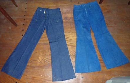 3 Pair of Womens Bell Bottom Jeans