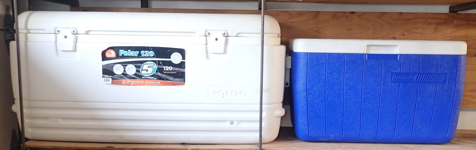 Igloo Polar 120 & Coleman Coolers (1 of 2)