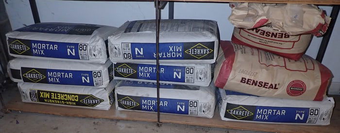 Sakrete Mortar Mix & Benseal