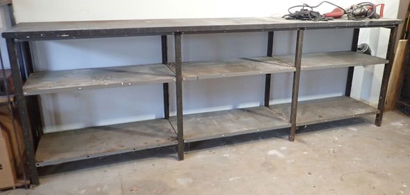 Metal Shelving Unit