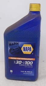 5 Quarts Napa SAE 30 Oil