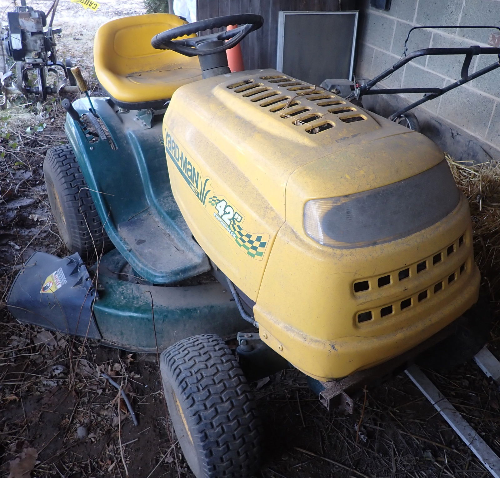 Yard-Man Riding Mower, Push Mower, Tiller, & Air Conditioner (1 of 17)