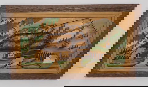 Wall Art Wood Carving