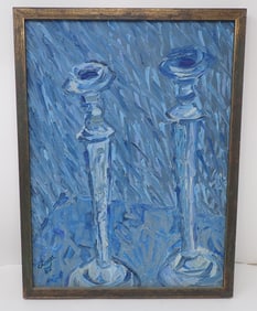 1982 Chaya Signed Oil on Canvas Painting