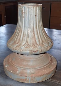 Cast Iron Lamp Post Part