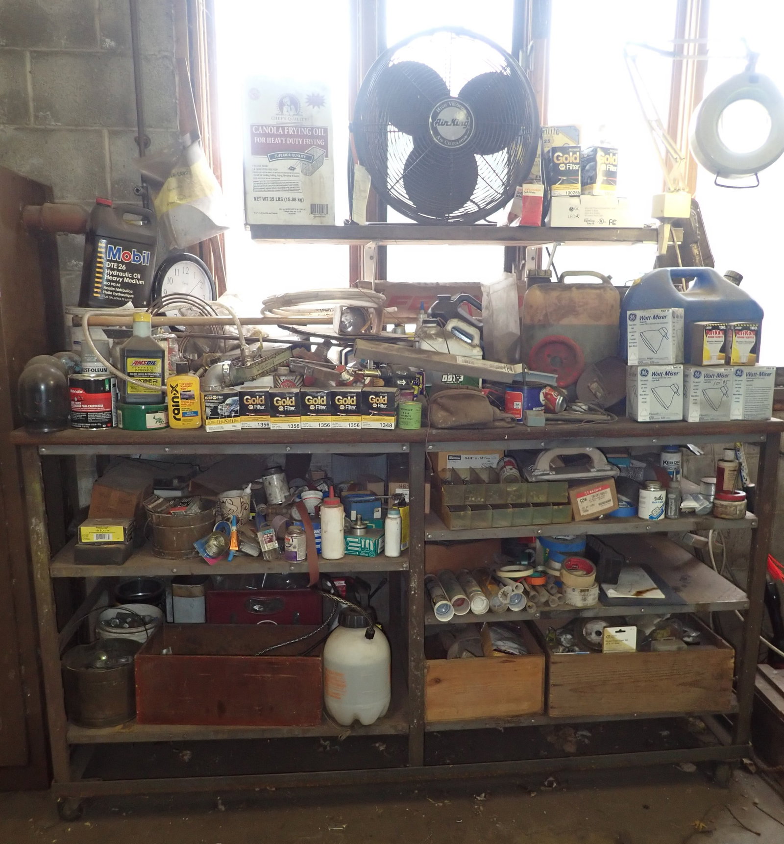 Rolling Shelving Unit & Contents (1 of 11)