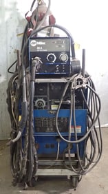 Miller Shopmaster 300 AC/DC Welder w/ 22 A Wire Feeder