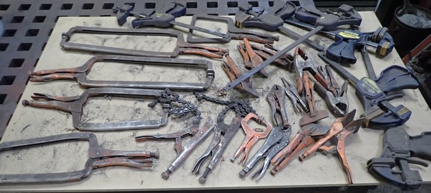 Vise Grip , Welding , & Misc Clamps