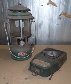 1982 Coleman Lantern & Stove