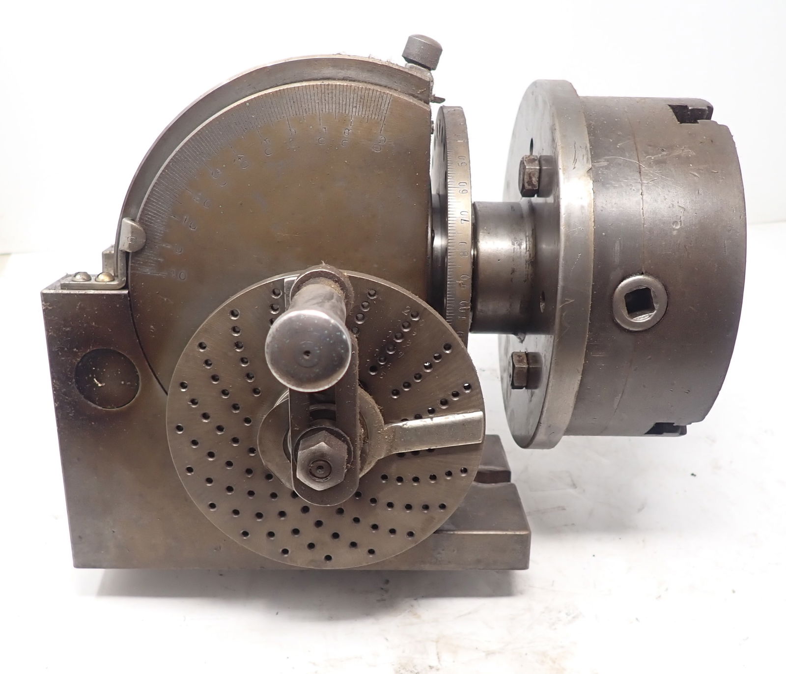 Tool Importers Index Center w/ 6" Lathe Chuck (1 of 6)