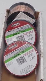 3 Rolls Lincoln Electric .035" Mild Steel Mig Wire