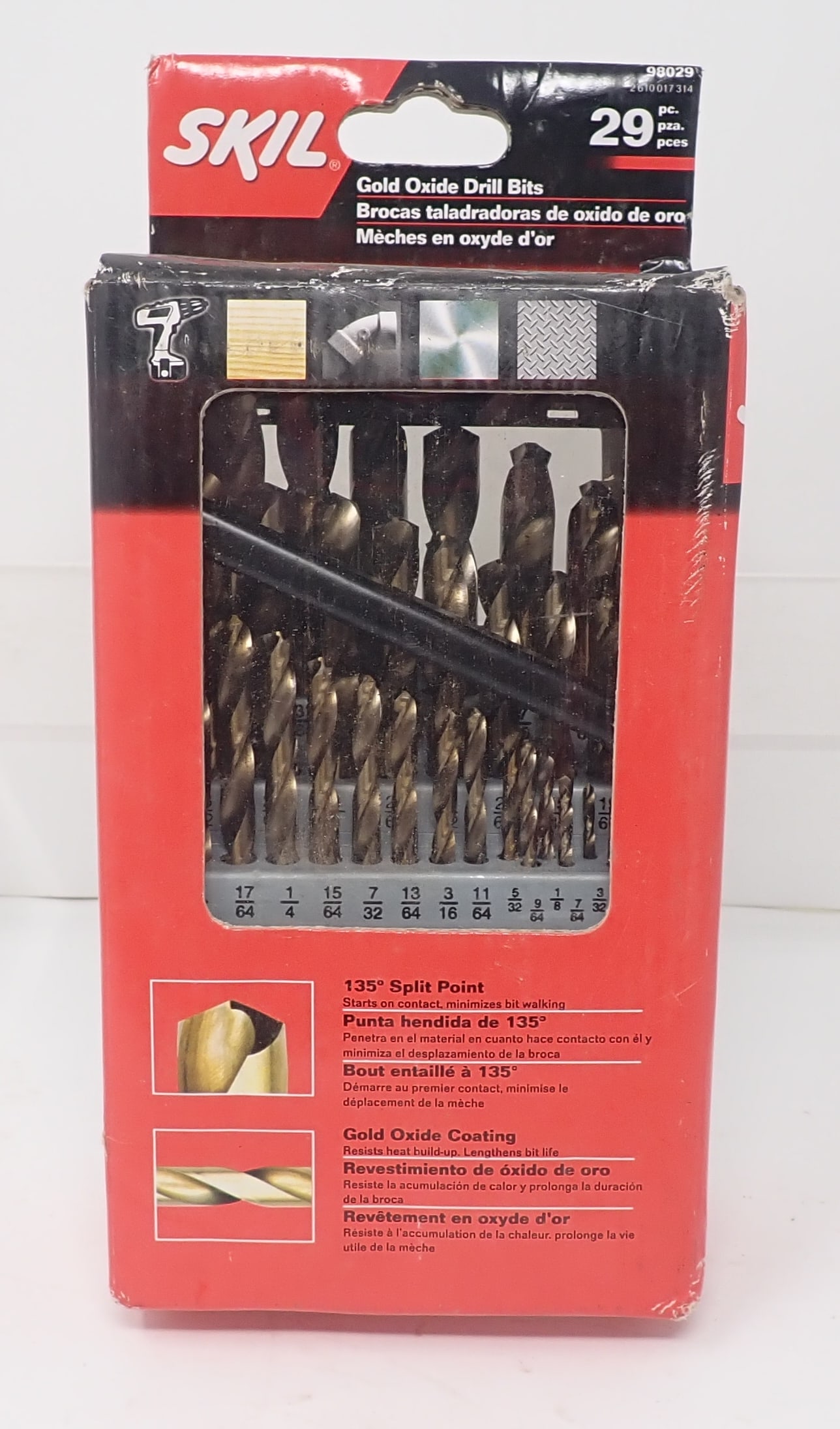Skil Gold Oxide Drill Bit Set 29pc (1 of 2)