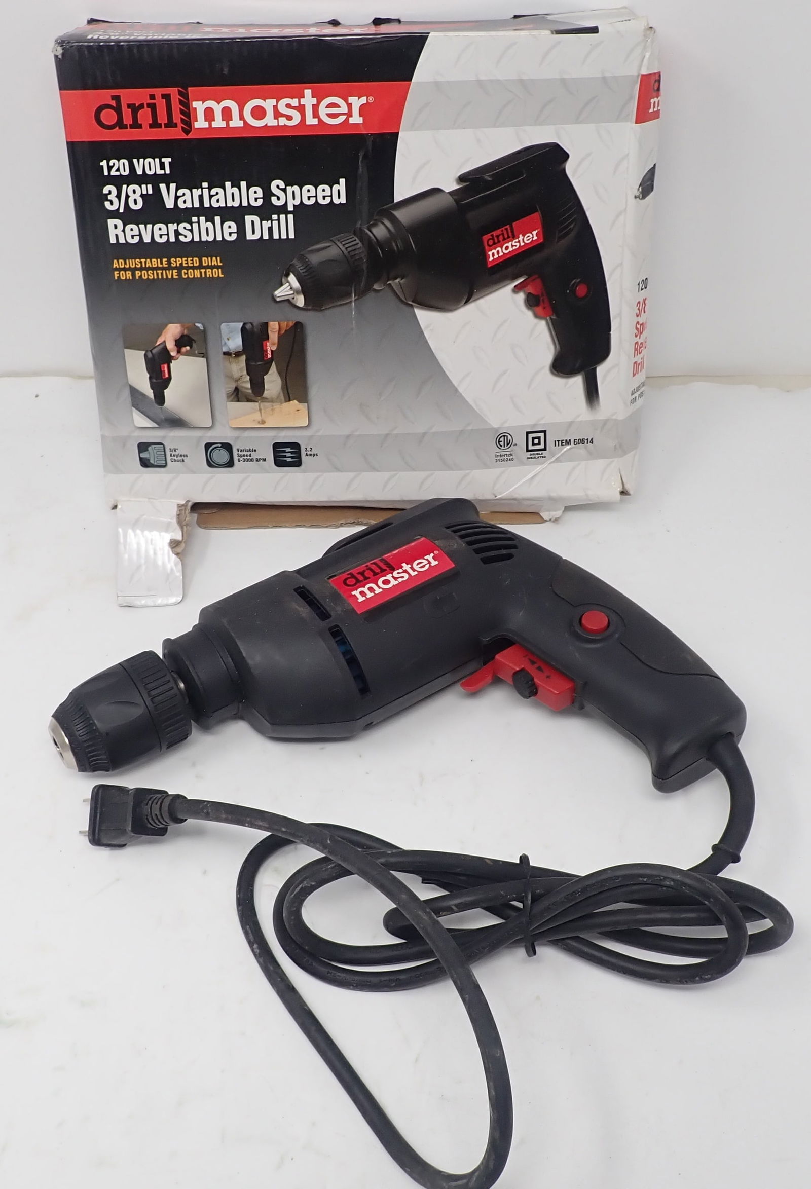 2 DrillMaster 3/8" Variable Speed Drills (1 of 1)