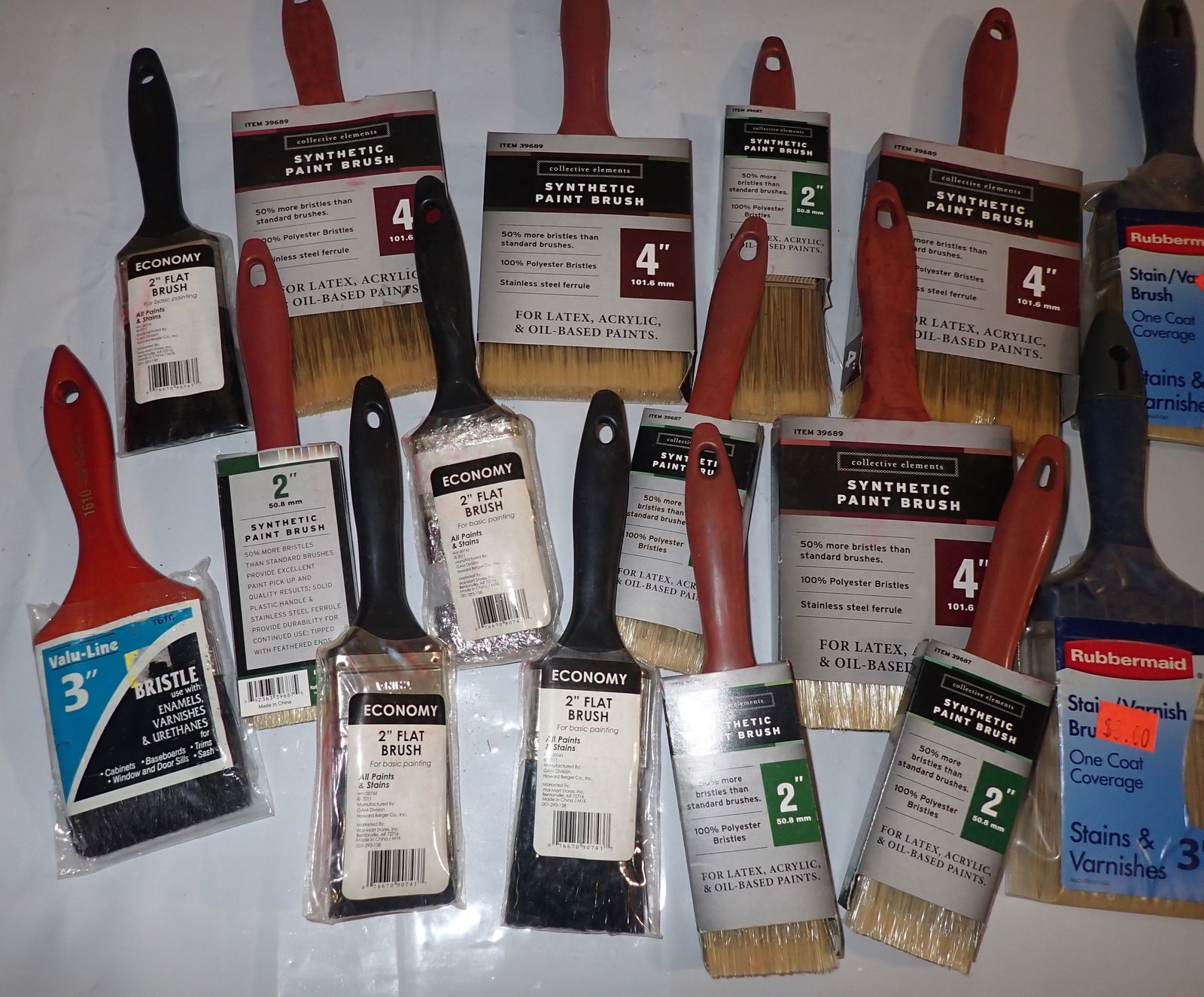 Stack-On Toolbox & Paint Brushes - 2