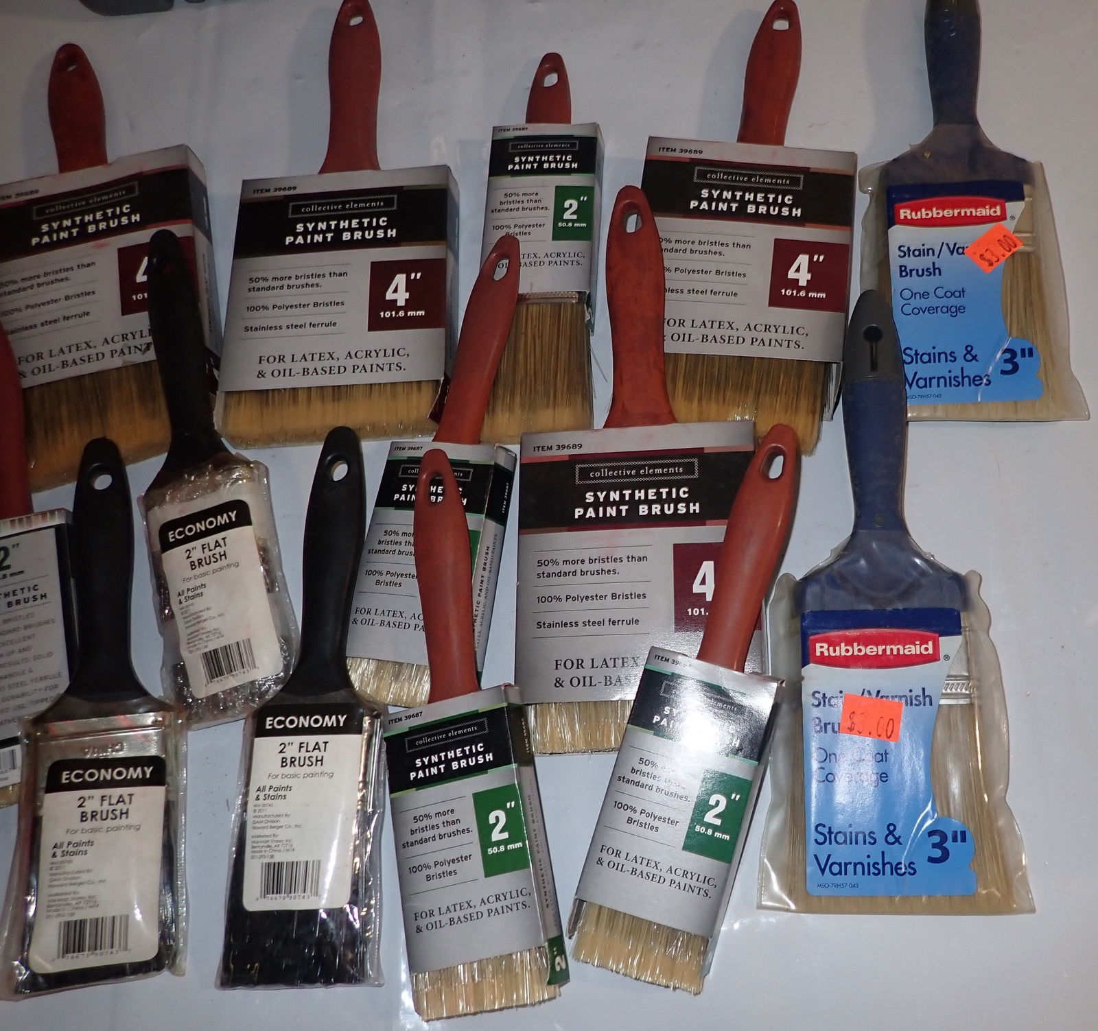 Stack-On Toolbox & Paint Brushes - 3