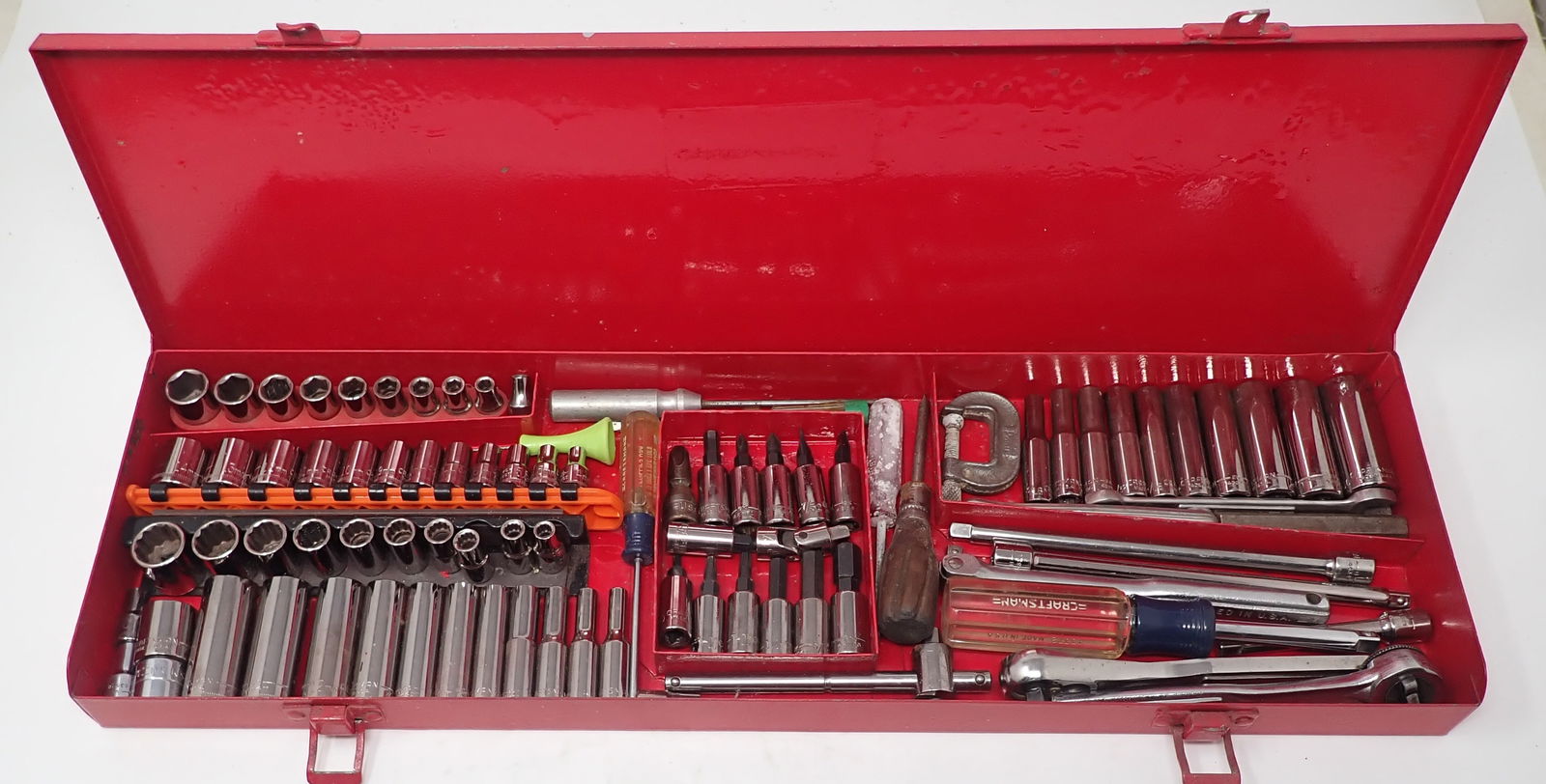 Craftsman 1/4" Drive Rachets, Sockets, Drivers (1 of 5)