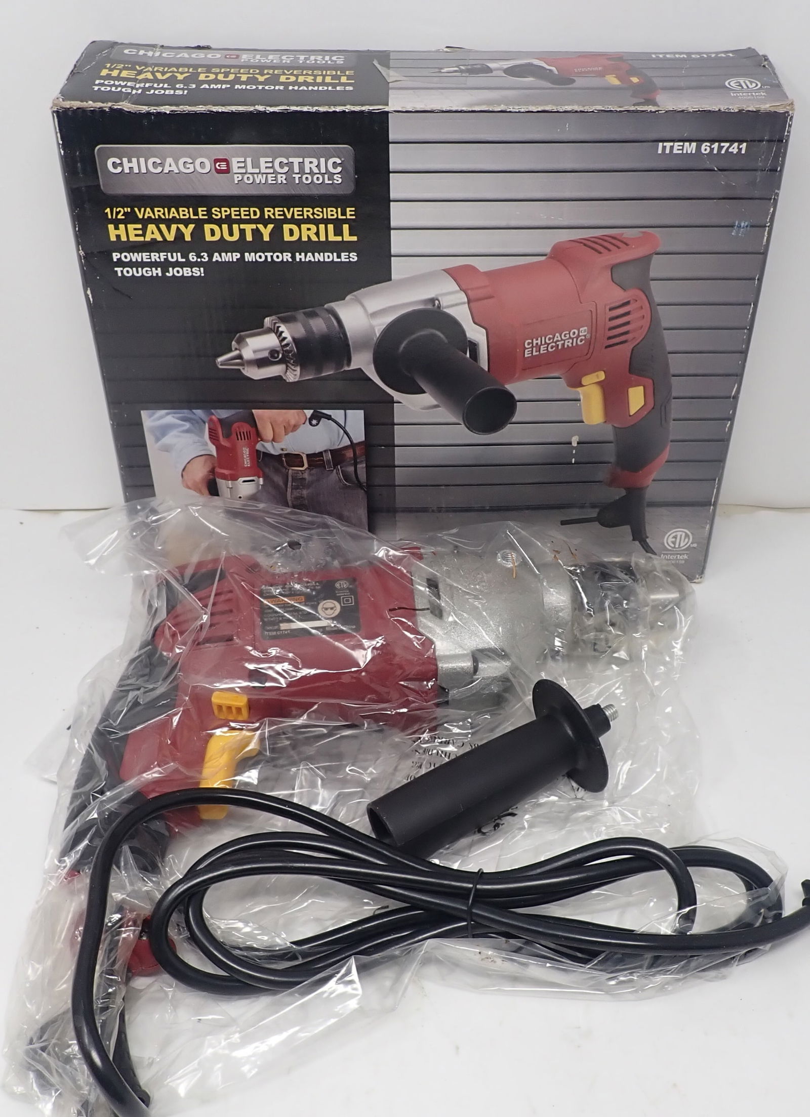 Chicago Electric 1/2" Variable Speed Drill (1 of 1)