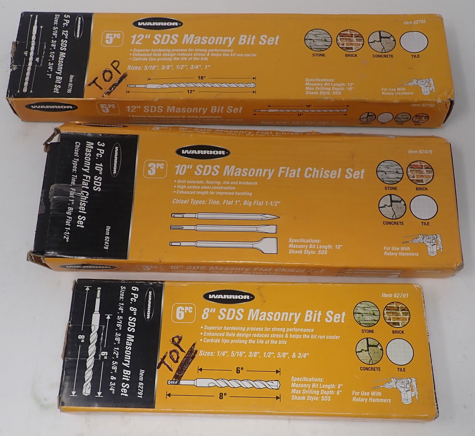 Warrior SDS Masonry Drill Bits (1 of 4)