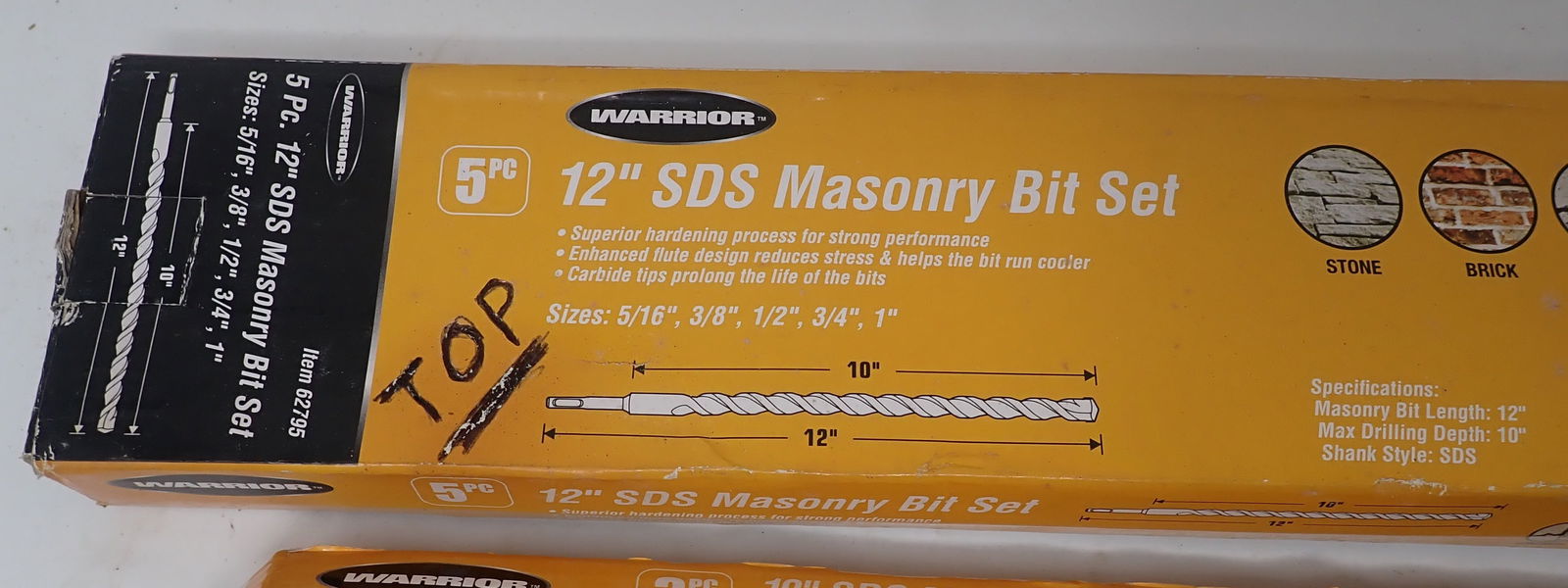 Warrior SDS Masonry Drill Bits - 2