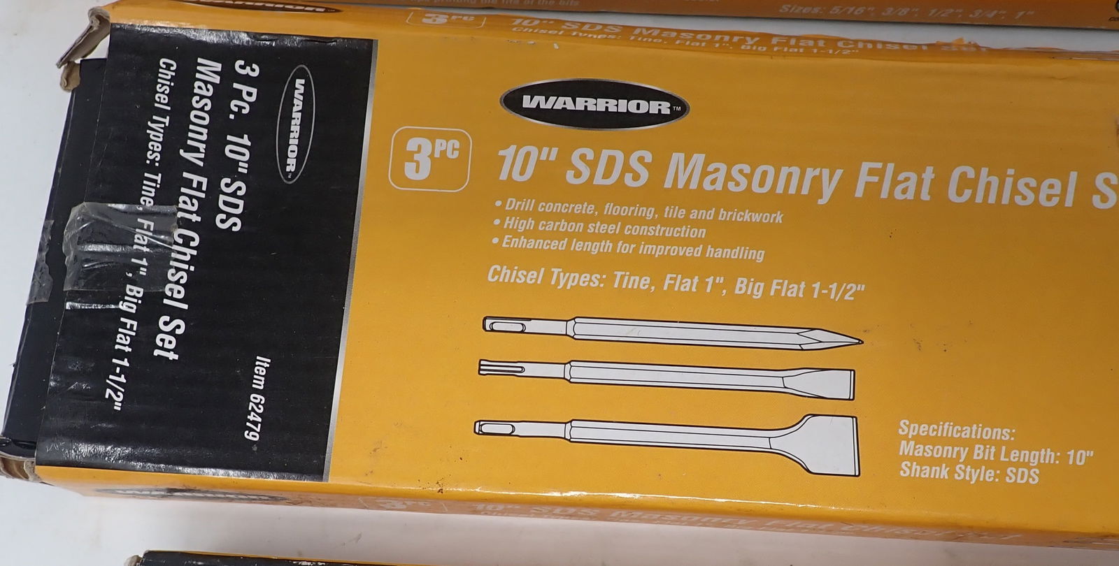 Warrior SDS Masonry Drill Bits - 3