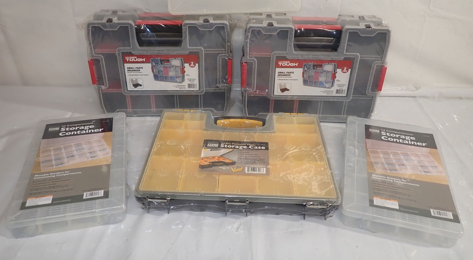 Hyper Tough & Store House Organizers: 8 organizers - Shipping available ($20 handling charge, plus postage)