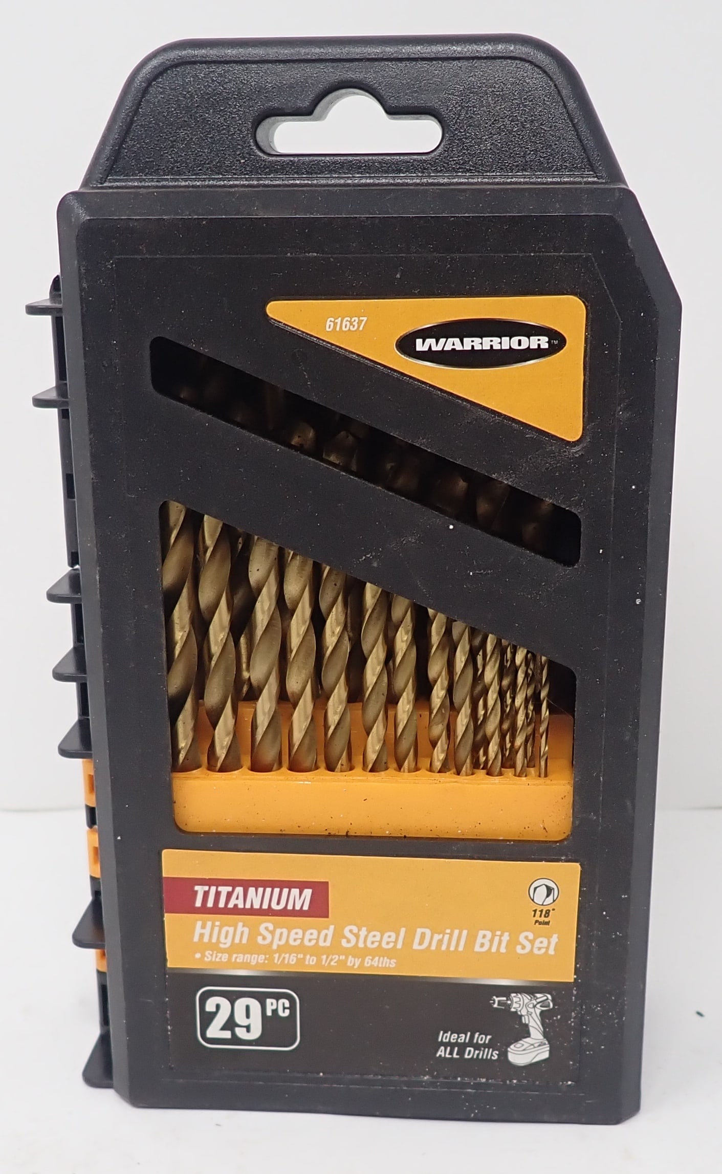 Warrior Titanium High Speed Steel Drill Bit Set (1 of 1)