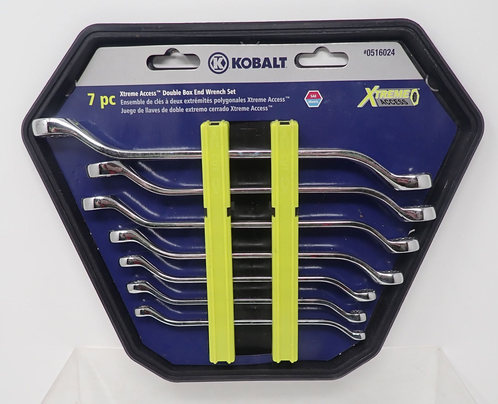 Kobalt Xtreme Access Double Box Wrench Set: SAE Wrench Set - 1/4" - 3/4". Shipping available