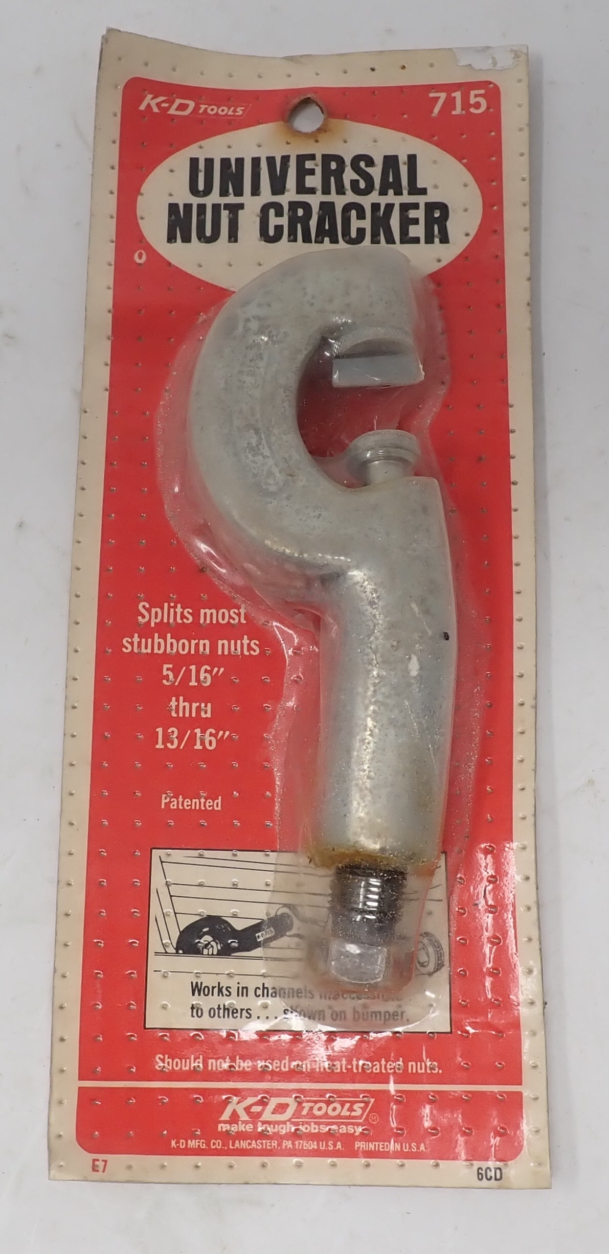 K-D Tools Universal Nut Cracker: 5/16" - 13/16". Shipping available