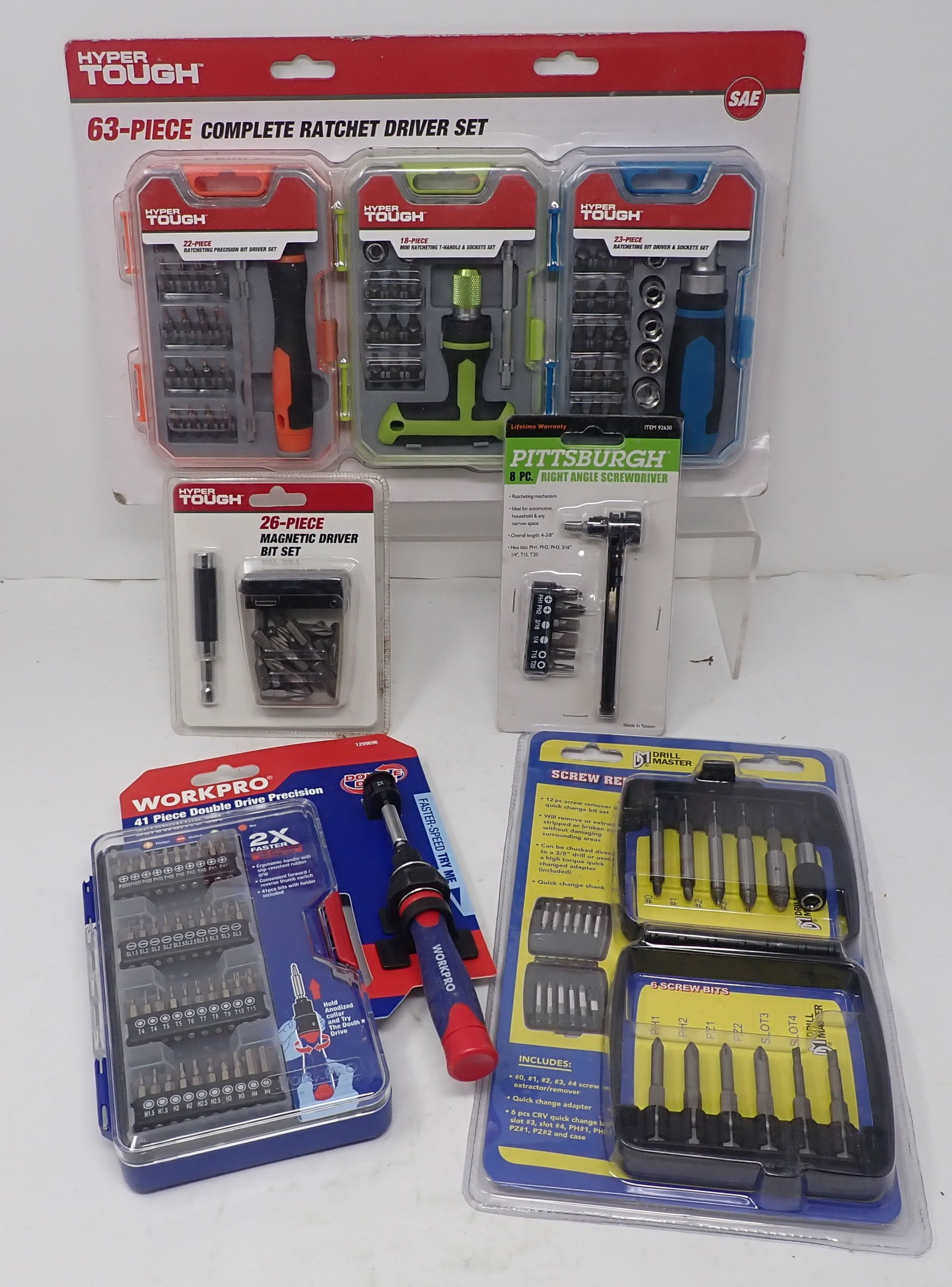 Rachet Driver Set , Precision Screwdriver Set , & Screw Remover: Shipping available