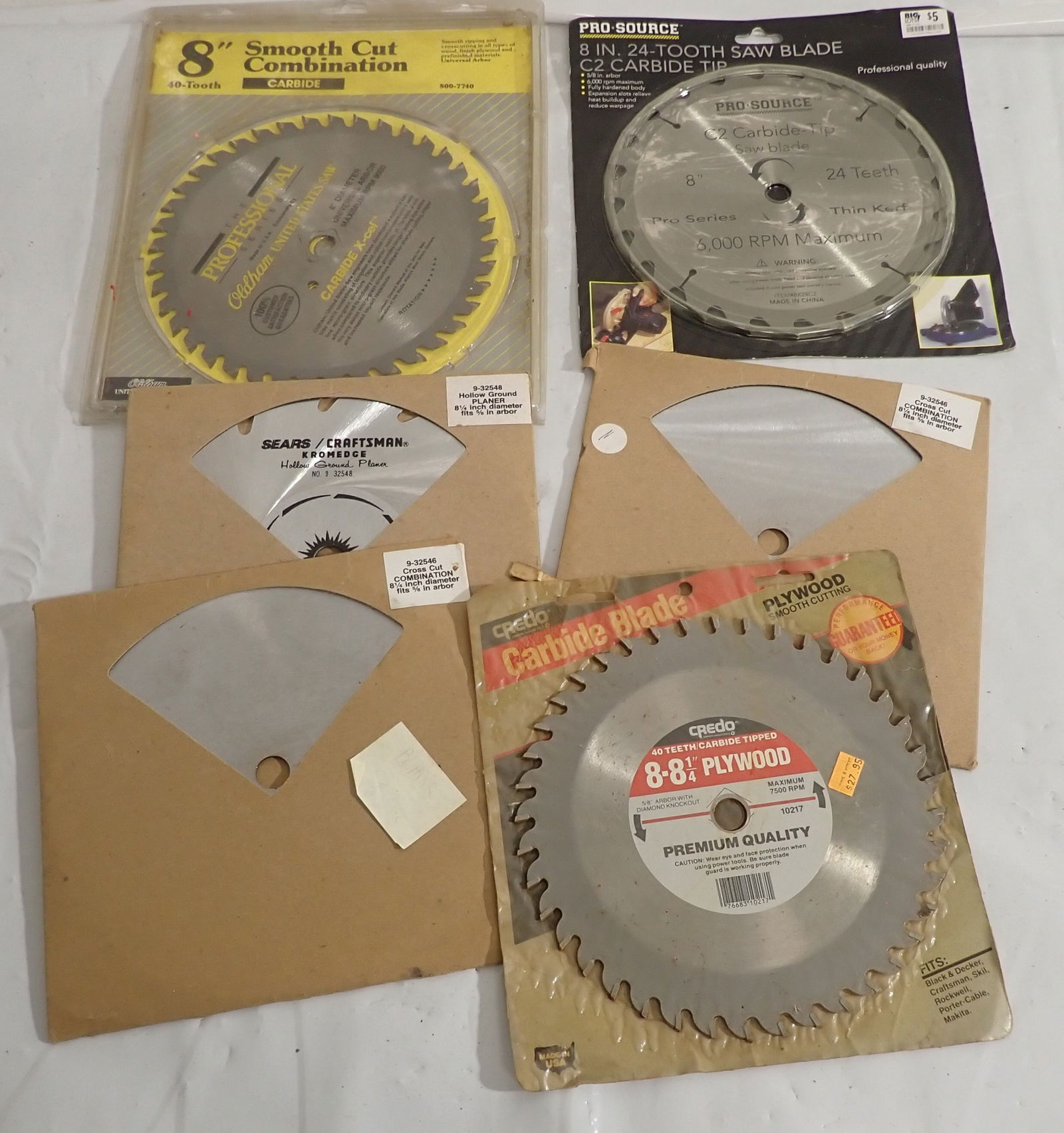 8" & 8 1/4" Saw Blades (1 of 4)