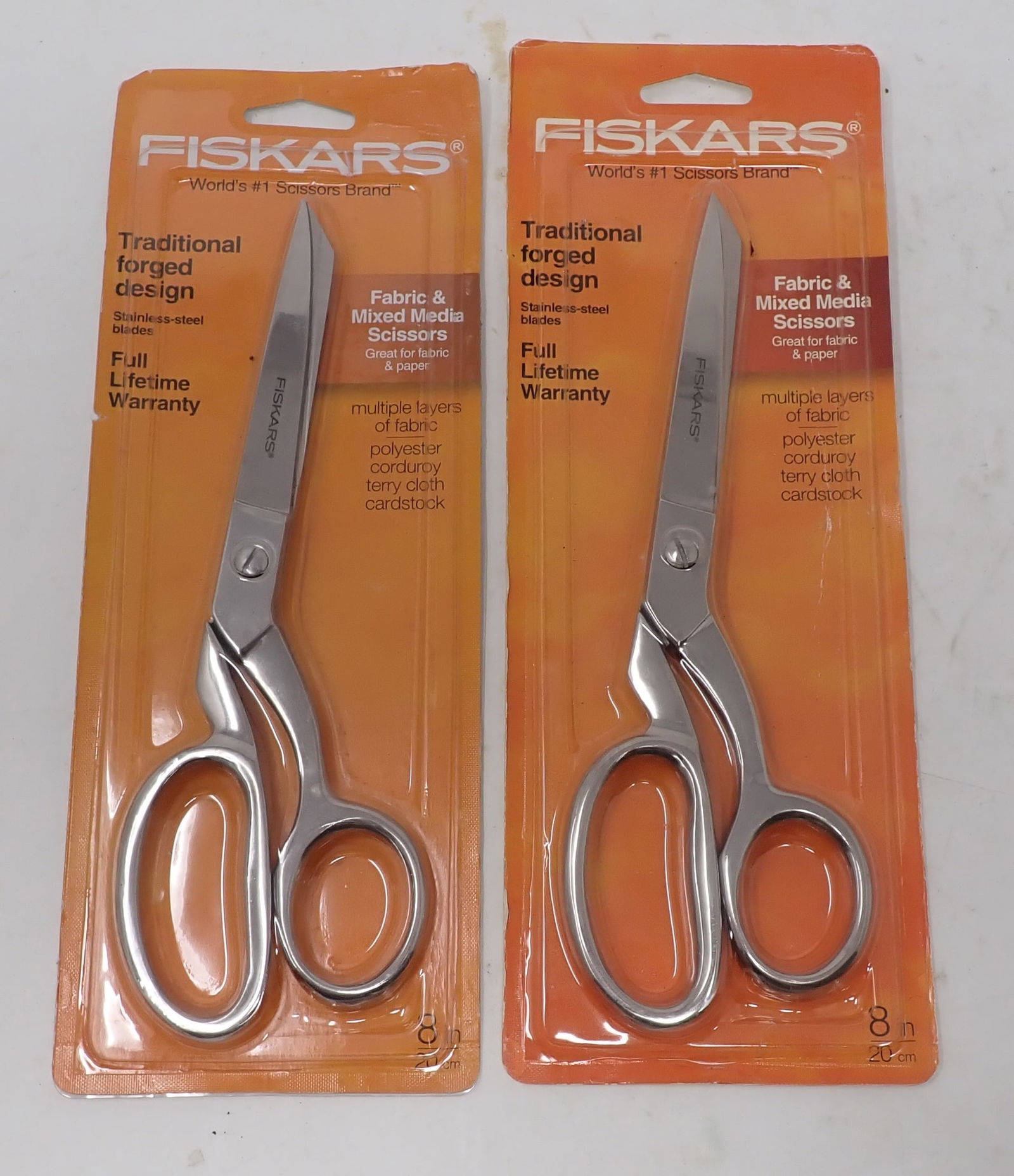Fiskars 8" Fabric & Mixed Media Scissors: Shipping available