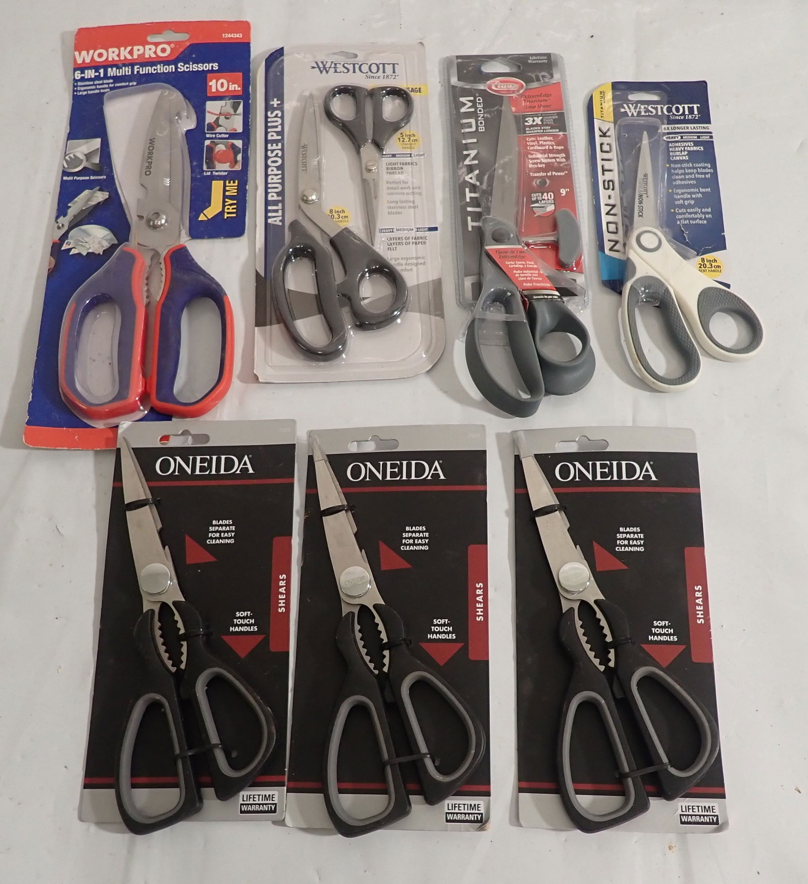 Oneida Shears , Westcott & Workpro Scissors: Shipping available