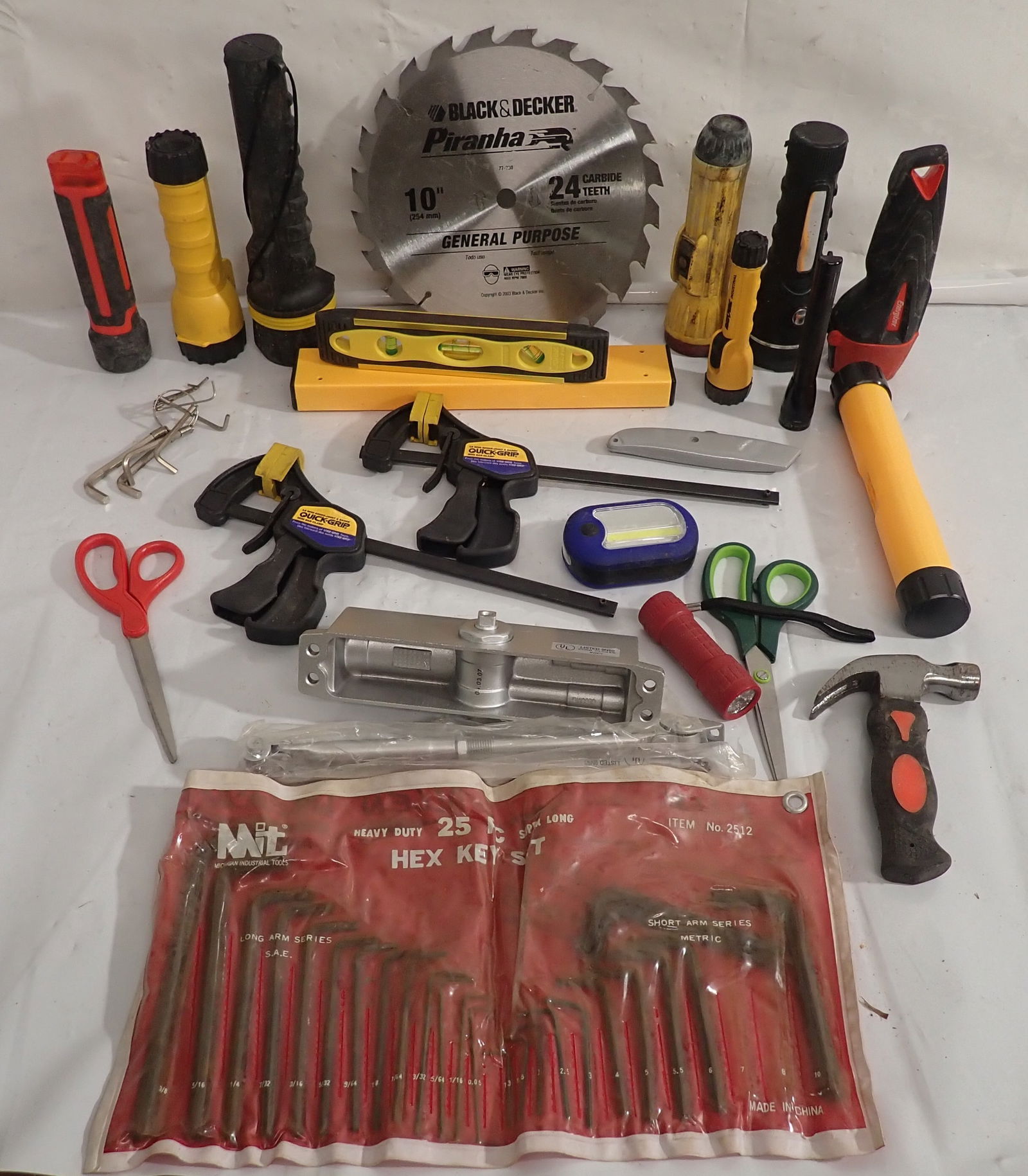 Quick Grip Clamps, Flashlights, Allen Wrenches, & Misc (1 of 3)