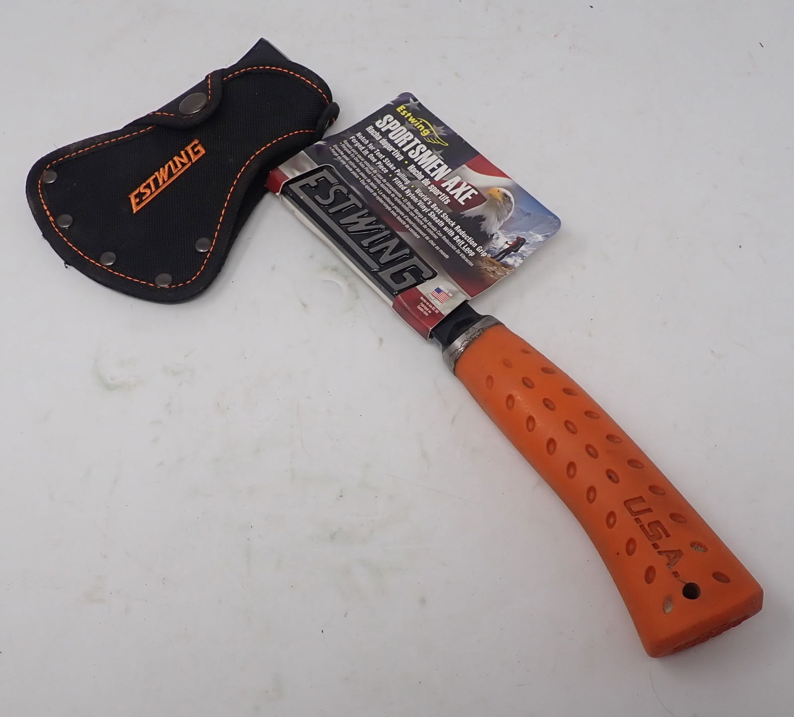 Estwing Sportsmen Axe: Approx 13 3/4" long. Shipping available