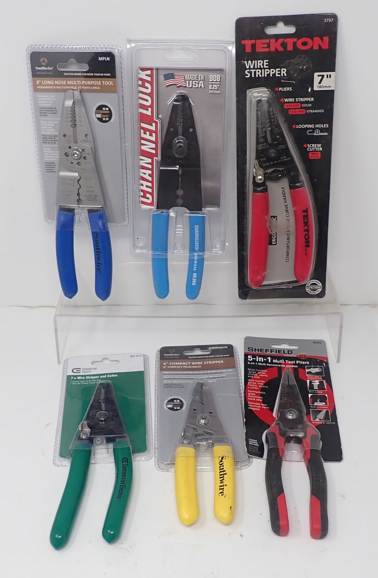 Channel Lock , Tekton , Sheffield Wire Strippers: Shipping available