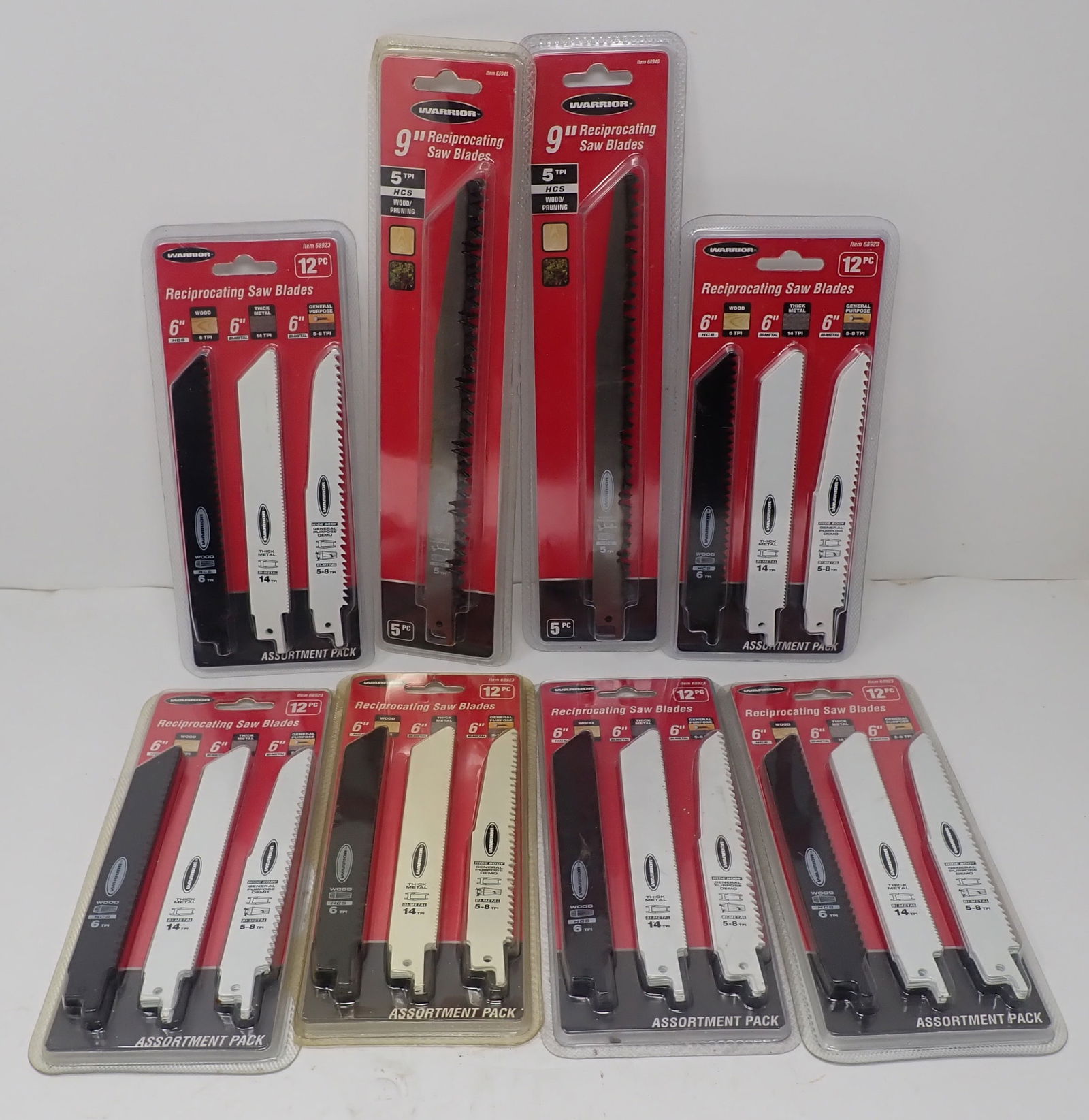 Warrior Reciprocating Saw Blades: Shipping available