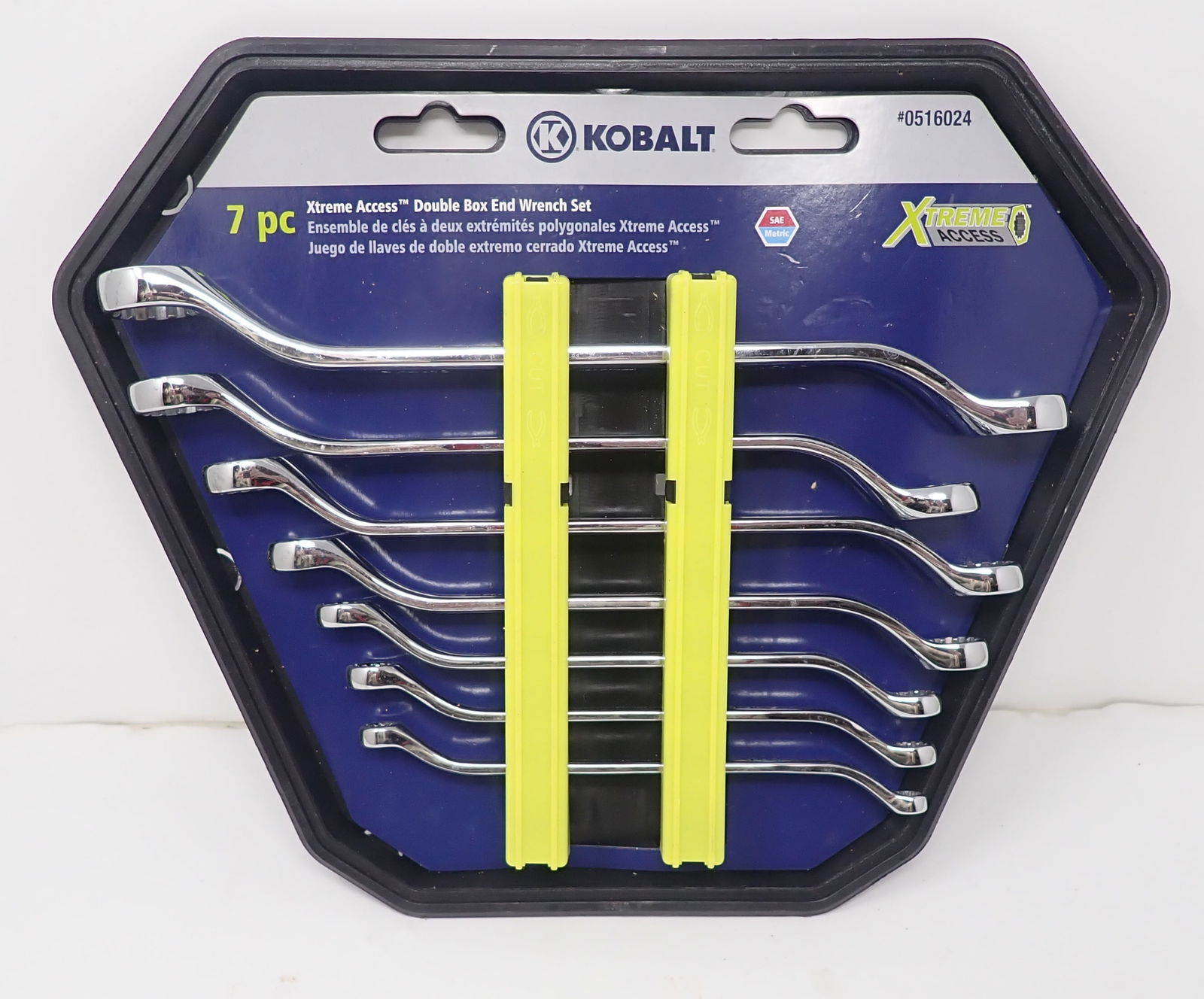 Kobalt Xtreme Access Double Box Wrench Set: #0516024 - SAE & Metric . Shipping available