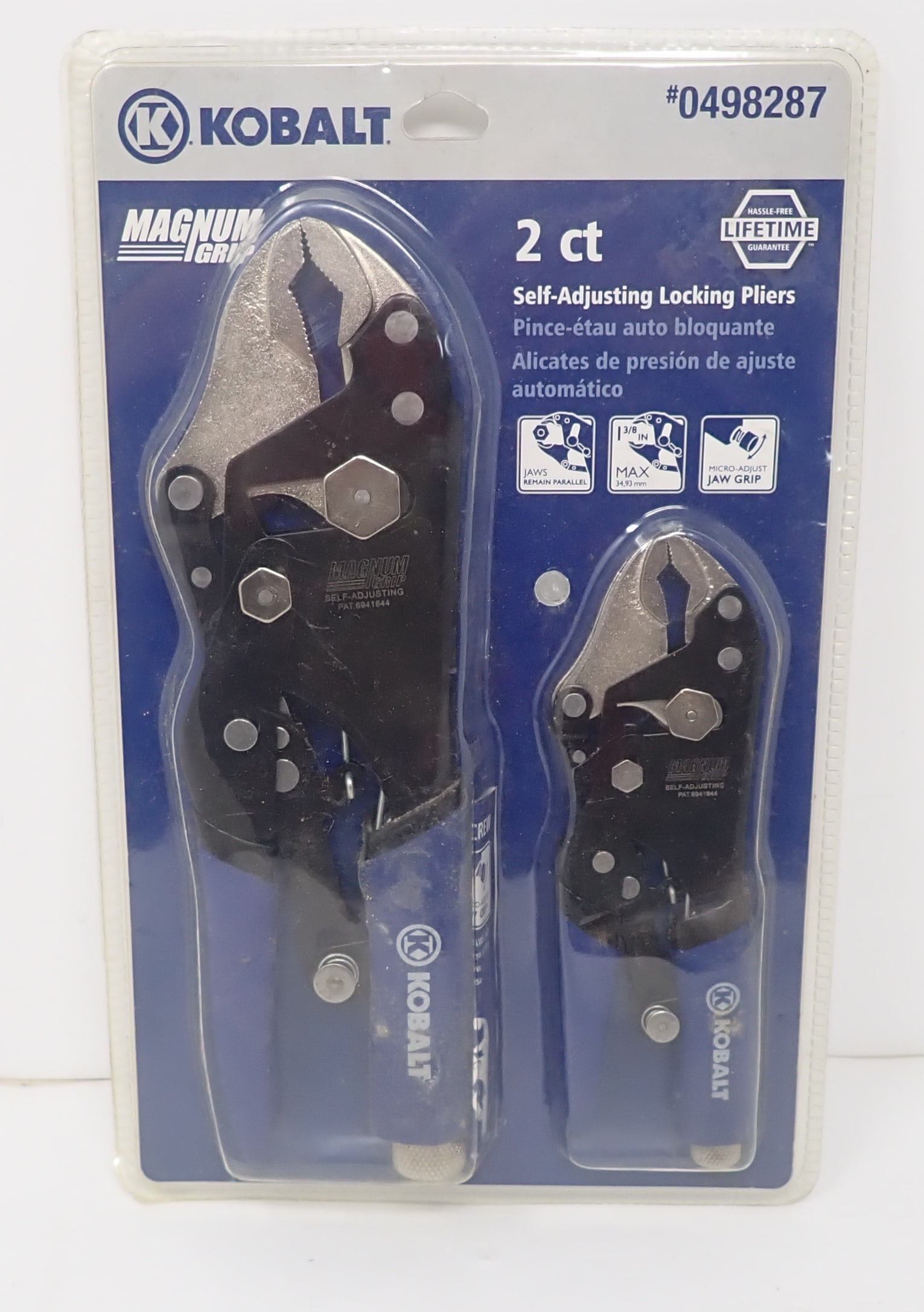 Kobalt Self Adjusting Locking Pliers: # 0498287 - Shipping available