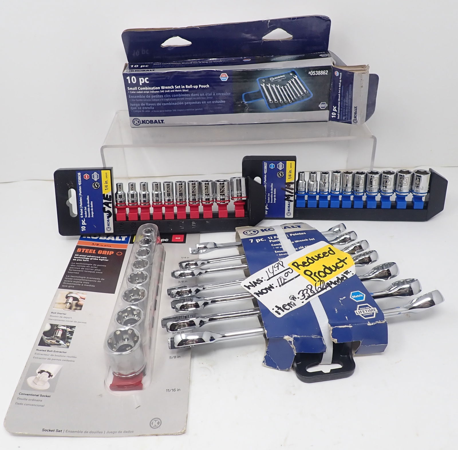 Kobalt SAE Metric Sockets & Wrenches: Shipping available