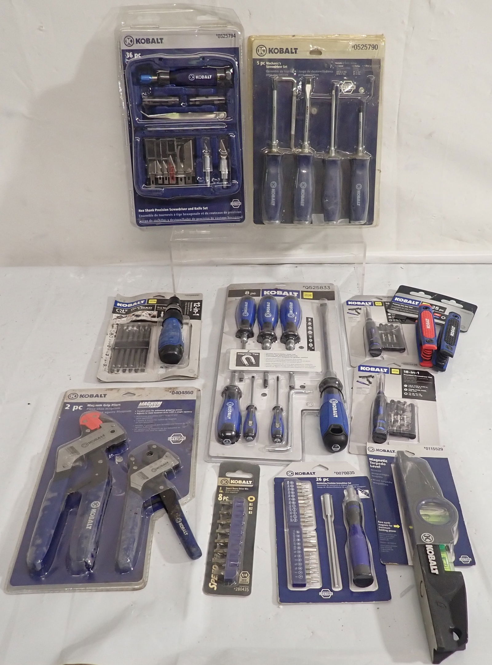 Kobalt Magnum Grip Pliers, Screwdrivers, Magnetic Level: Shipping available
