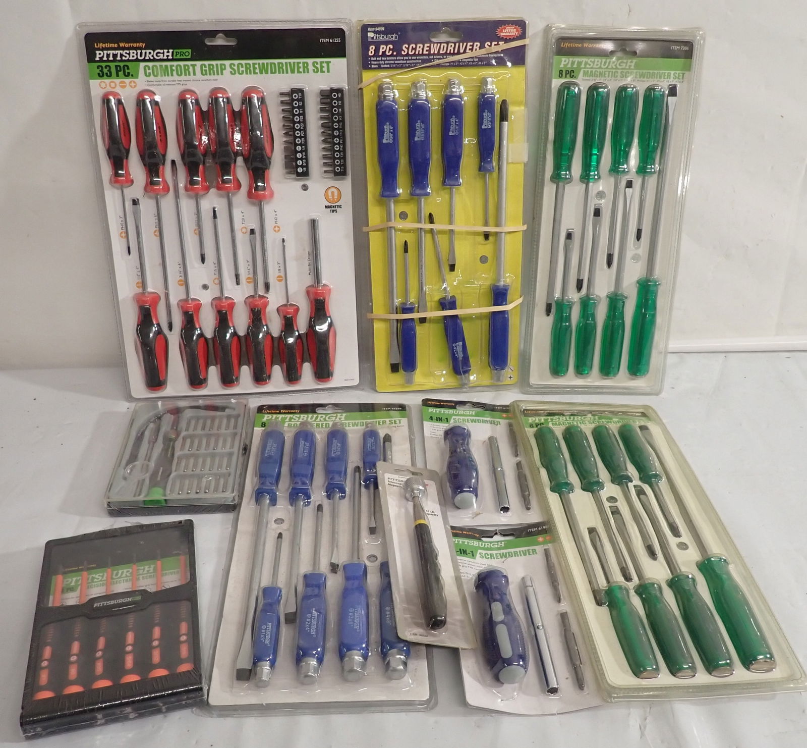 Pittsburgh Screwdriver Sets, & Magnetic Pickup Tool (1 of 6)