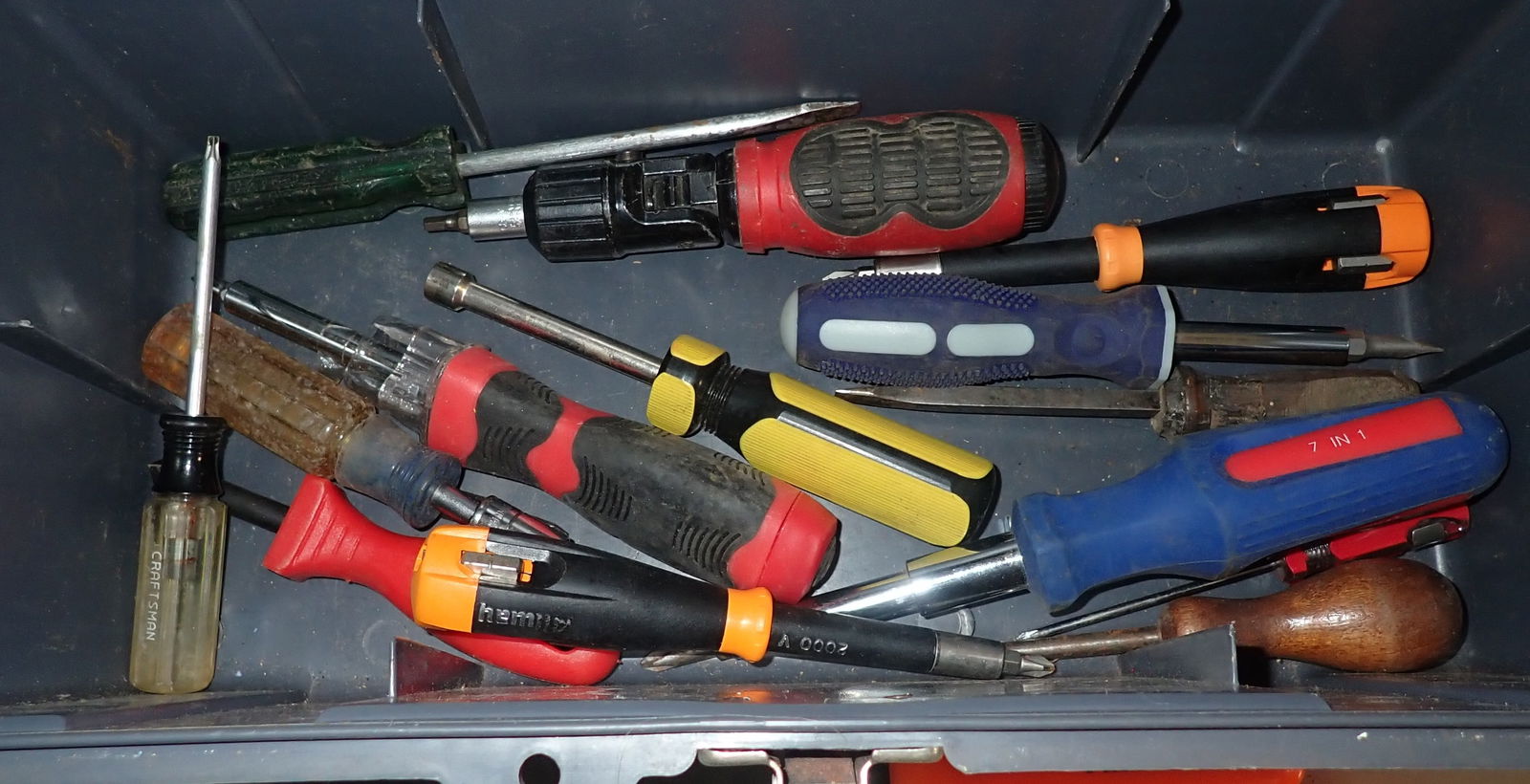 Stack-On Toolbox w/ Misc Tools - 6