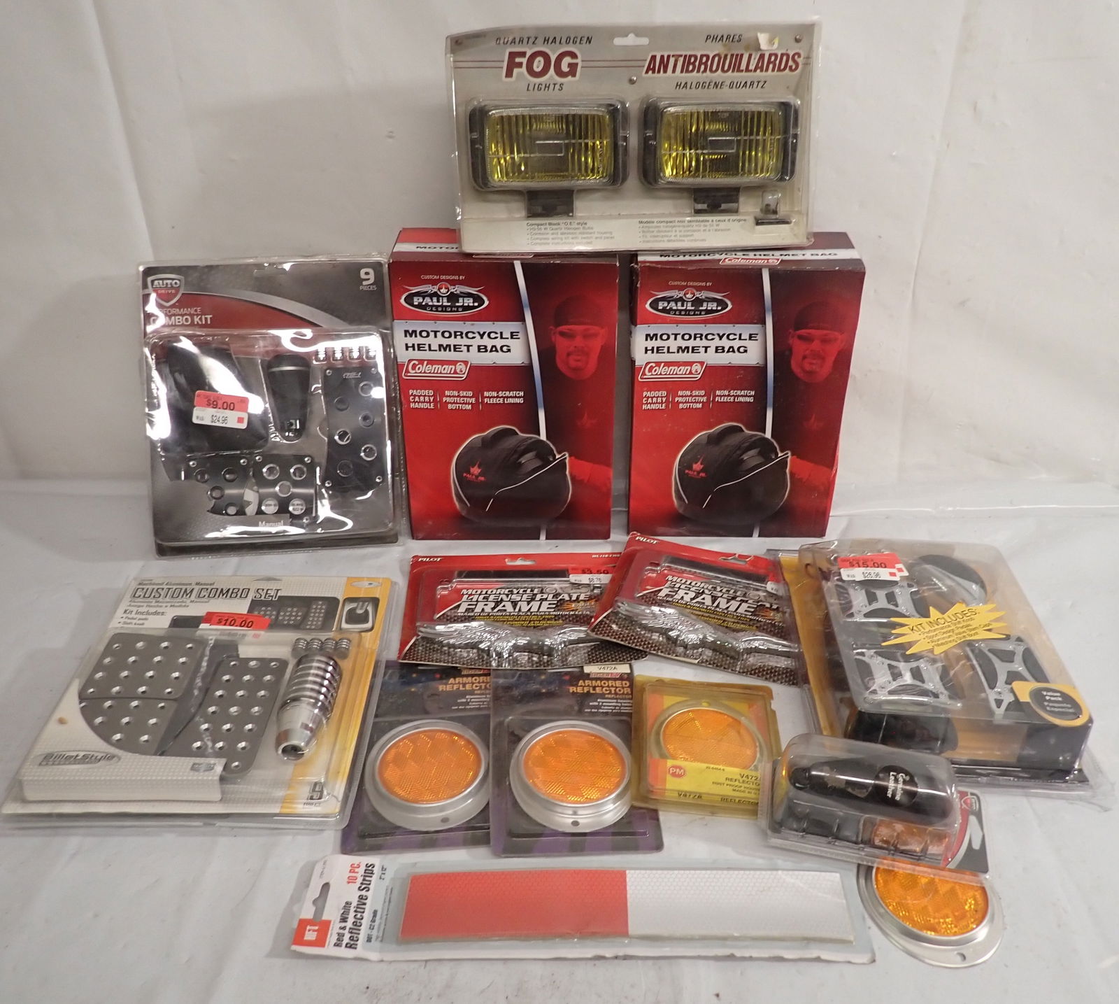 Motorcycle Helmet Bags , License Plate Frames & Misc (1 of 5)