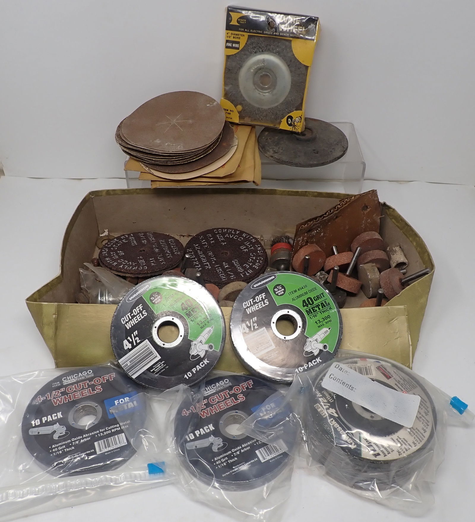 4 1/2" Cut Off Wheels & Mounted Points (1 of 5)