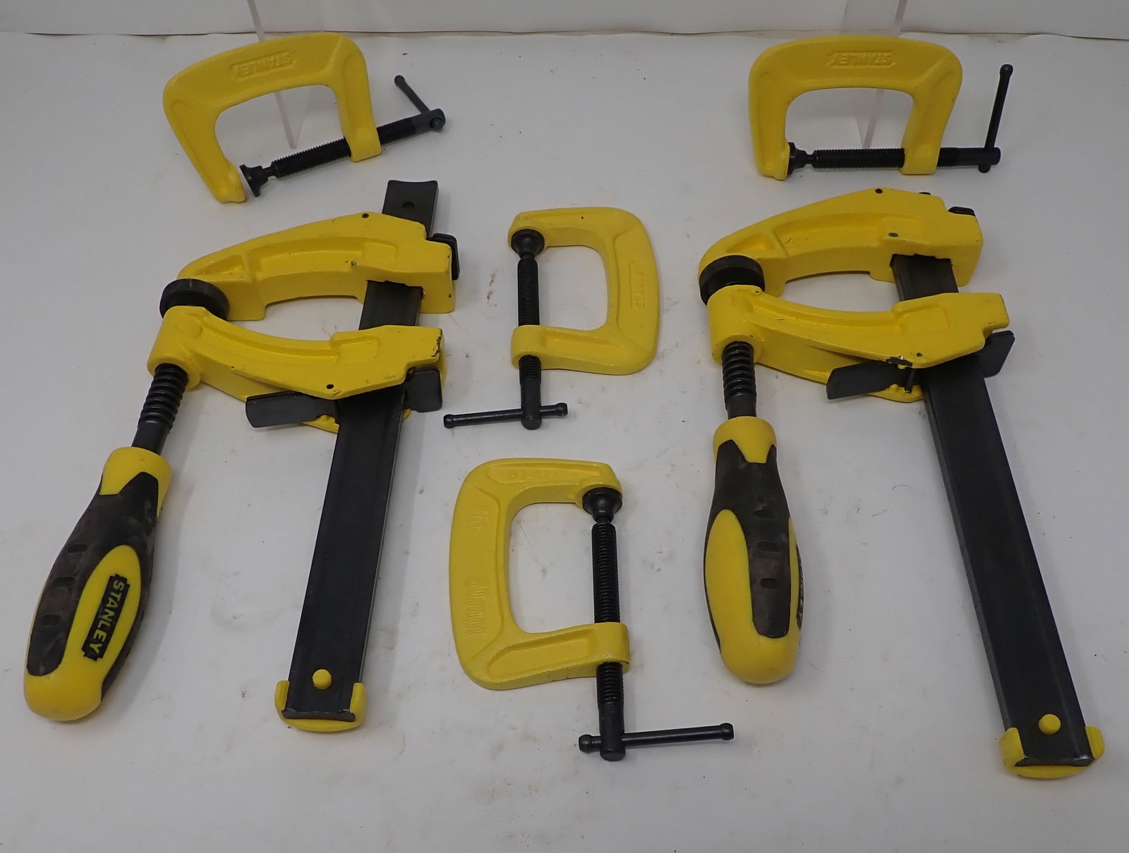 Stanley C Clamps & 6" Bar Clamps (1 of 4)