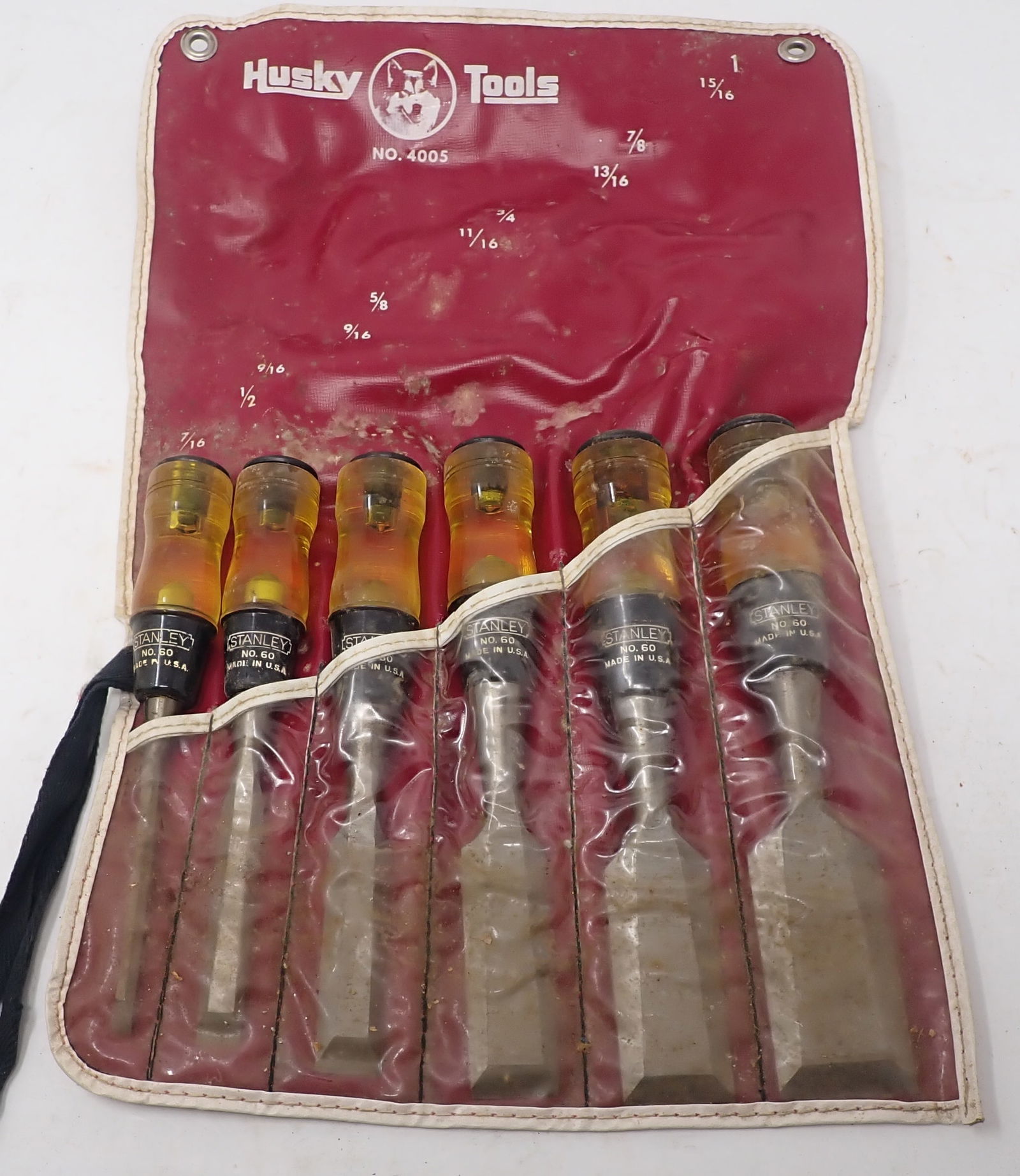 Stanley No. 60 Chisels: Shipping available