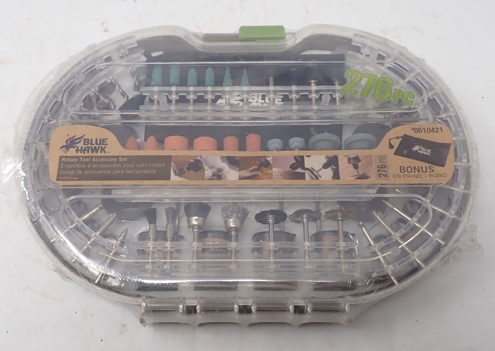 Blue Hawk 276pc Rotary Tool Accessory Kit (1 of 2)