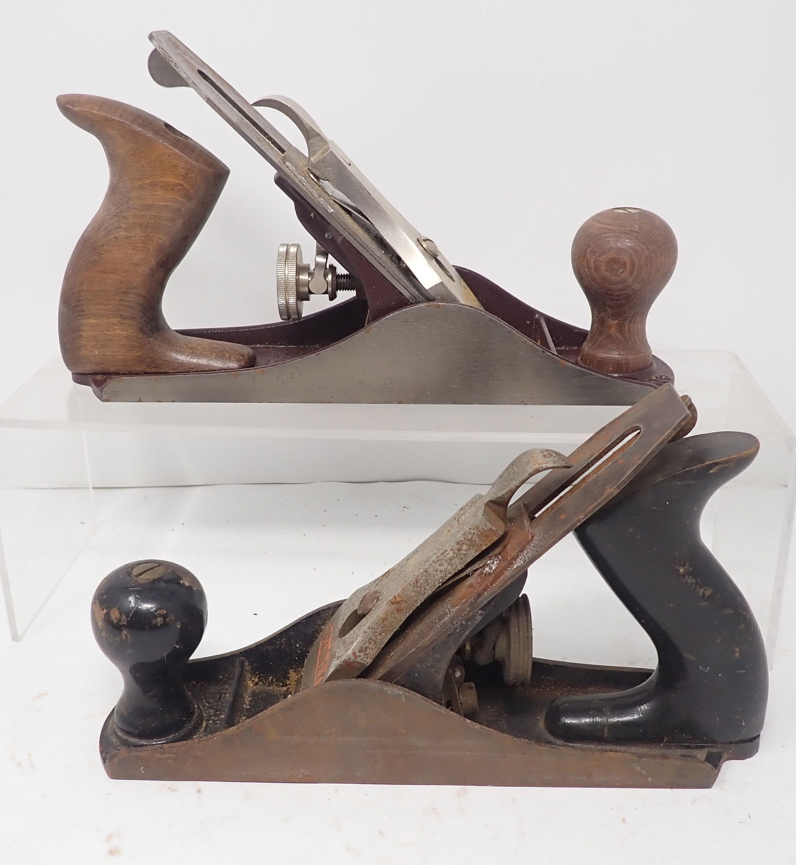 Stanley Bailey No.3 & No. 4 Woodworking Planes (1 of 6)