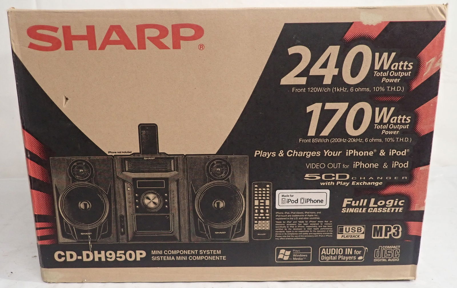 Sharp Mini Component System (1 of 2)